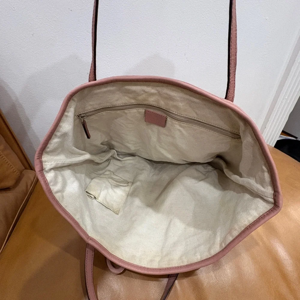 Vintage Gucci Pink Handbag/Tote - Picture 6 of 7